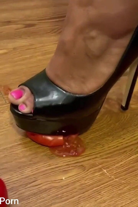 Walking Around Squashing Tomatoes with My High Heels