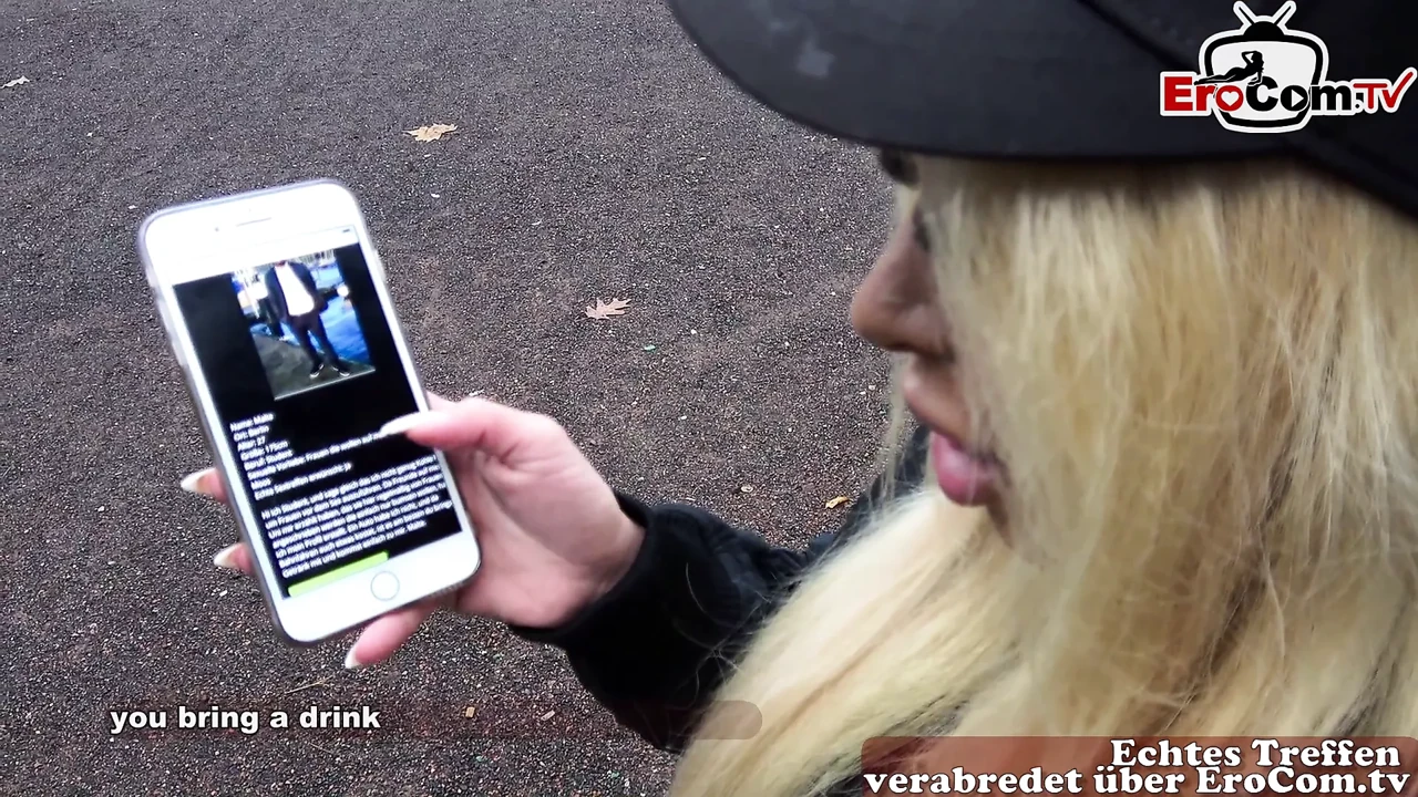 EroCom Date – German blonde fitness bitch picks up student