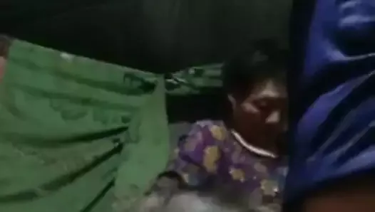 Asian Grandpa Blows Freind Infront Of Wife