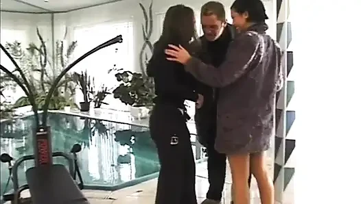 Shameless girls ready to be slammed in the ass by really huge cocks