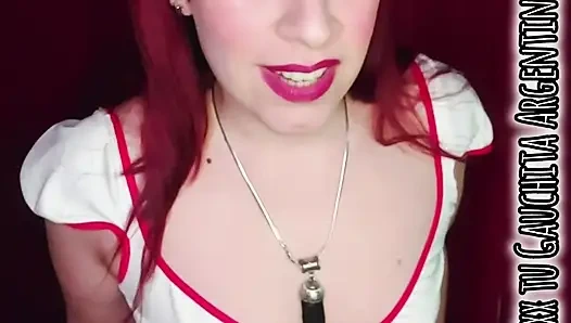 Suster nakal ini memeriksa tubuh mungilnya! JOI Argentina