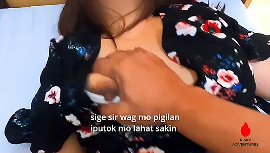 Ateşli pinay emlakçı satışını kapatmak için amını çalıştırıyor