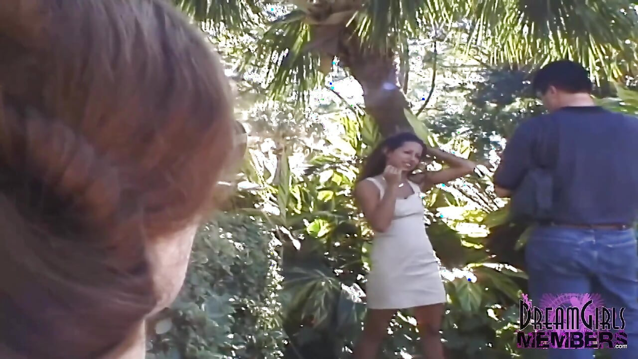 Two Friends Get Naked in a Park