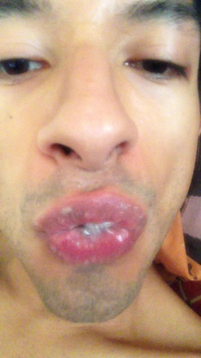 Cum after sex with straight man