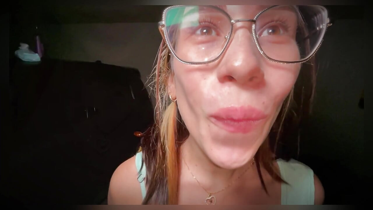 I Pay the Uber with a Blowjob and Fuck in the Parking Lot of My Building