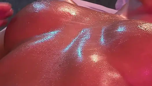 Oiled Girls Scene 4: Oiled Blonde Teen Nicole Aniston Gets Erotic Massage Then Facial