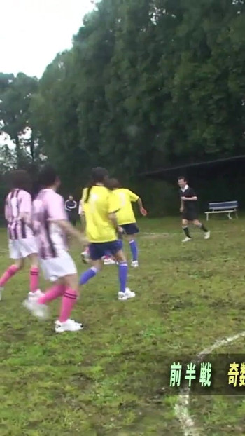 Epic moment from "Full Japanese porn movie about a women football team having lots of sex orgies"