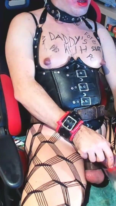 CD Sissy Pig Slut Cock Pump Nipple Udders Pump Plug in Slave Ass Jerk Off | Clip 1