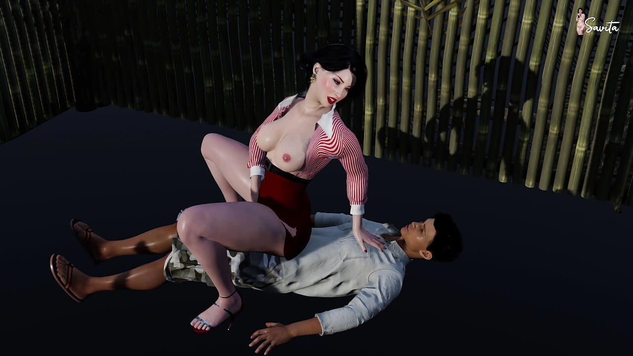 Newly Married Housewife Fucked Hard by Stranger Outdoors - Public Cheating Creampie