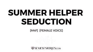 Erotica audioverhaal: Summer Helper verleiding (m4f)