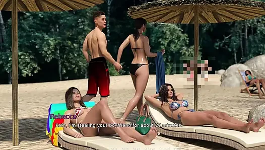 Der east block 23 ich kann nicht glauben, ich habe die ganze Frau am strand gefickt und Kathryn alle diese schwänze im gloryhole lutschen lassen