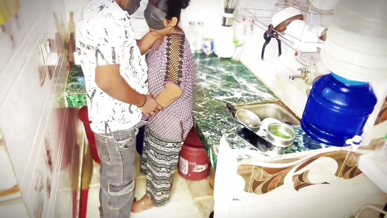 Caught My Bhabhi in the Kitchen and Fucked Her Rough