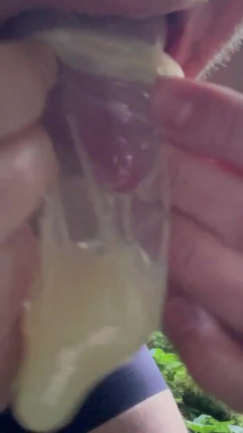Stunning moment from "Totally excited- other user sent me his used condom"