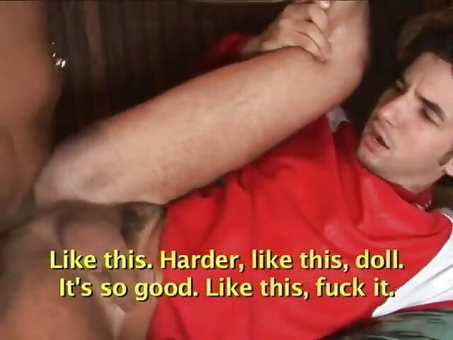 Filthy Shemale with Perky Tits Gets Melons Fondled Then Butt Fucks for Warm Cum