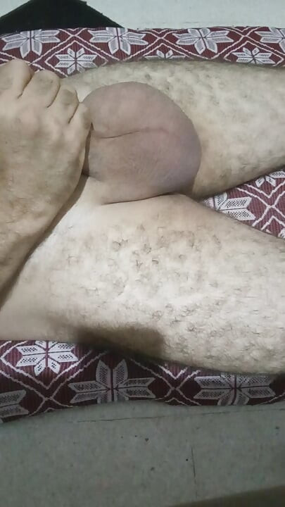 Hot cum after a long handjob