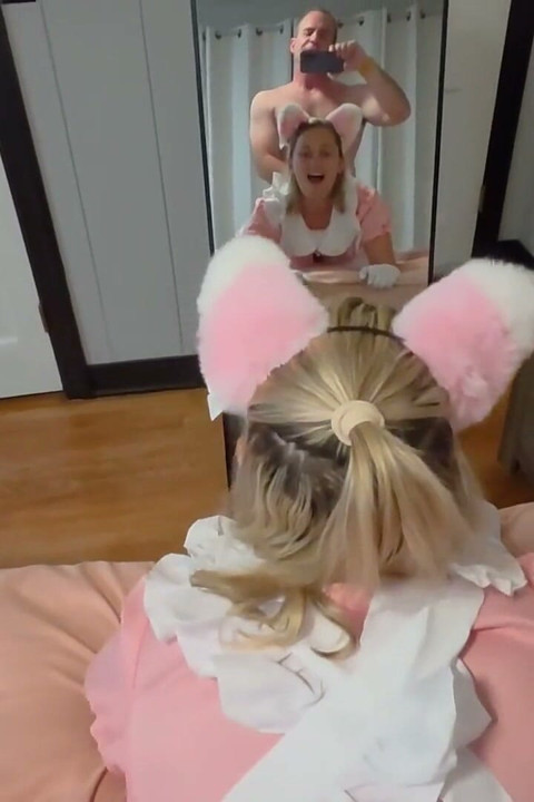 Stepdaughter Seduces Stepfather in Anime Outfit