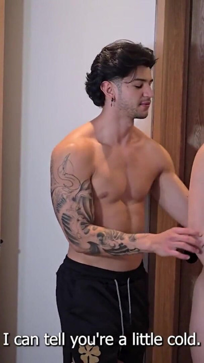 I arrive soaked from the rain but my stepson makes me  even wetter with his cum - Monique Fuentes & Zack Whiter | Clip 1