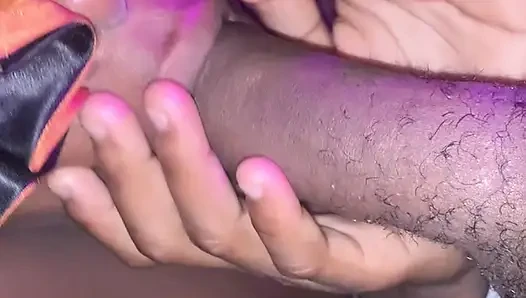 Sexy Hot African Horny  Teen Sucking ,Grinding juicy  pussy  on Hard Dick And fucking  POV
