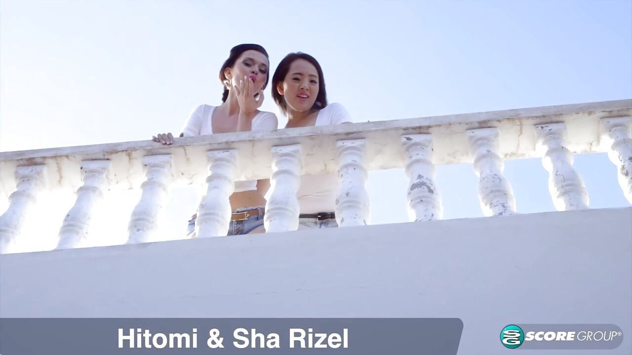 Hitomi och Sha Rizel går tit-to-tit
