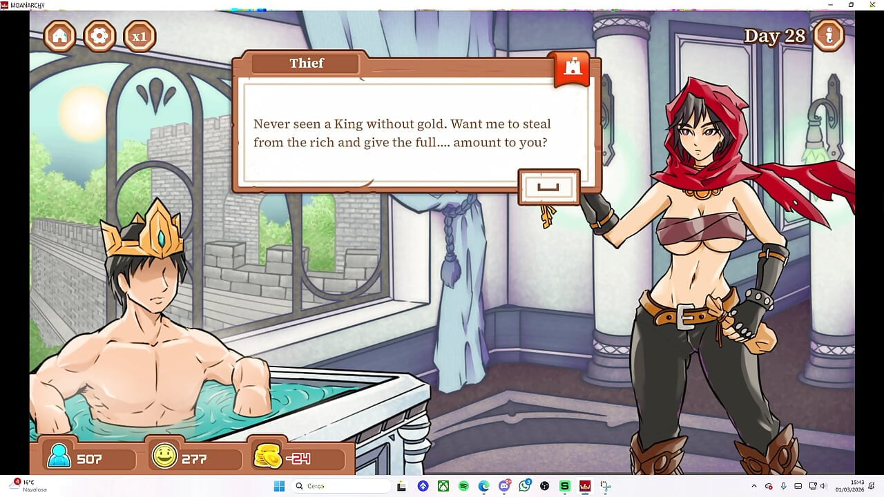 Gameplay bagian kedua "Moanarchy"