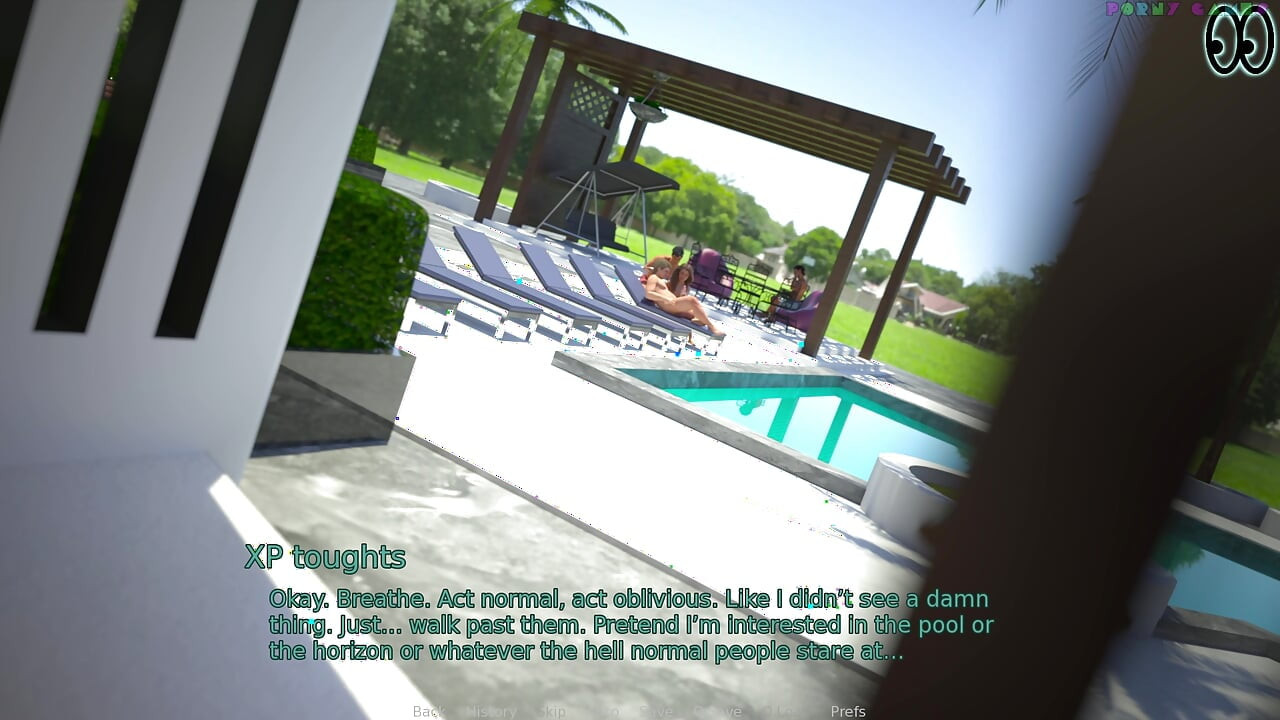 زوجتي الإيطالية العاهرة من Hornydogstudio - حفلة المسبح، هزة الجماع الشرجية 3