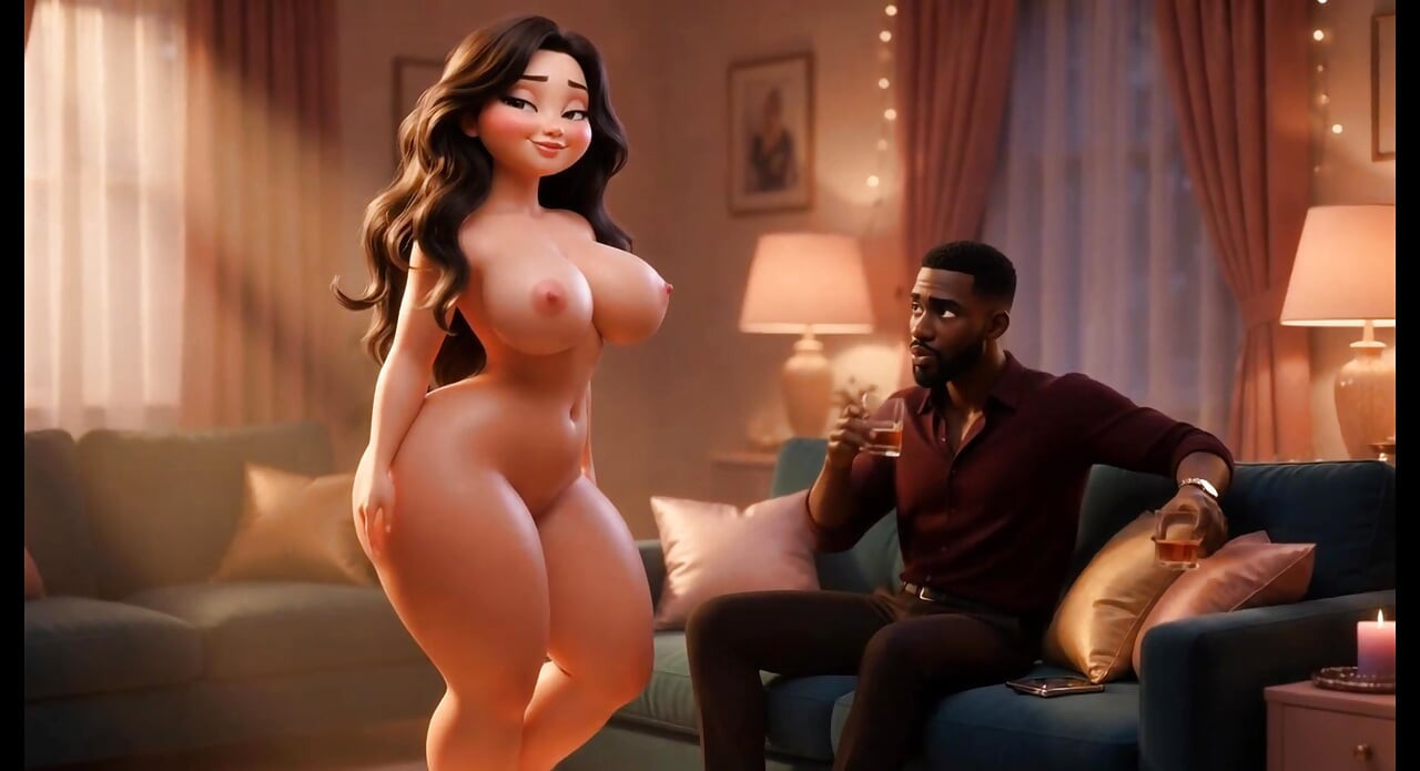 Ep9-From Chubby & Ignored to Curvy Cock Tease-Wife in Emerald Micro Bikini With a handsome black man