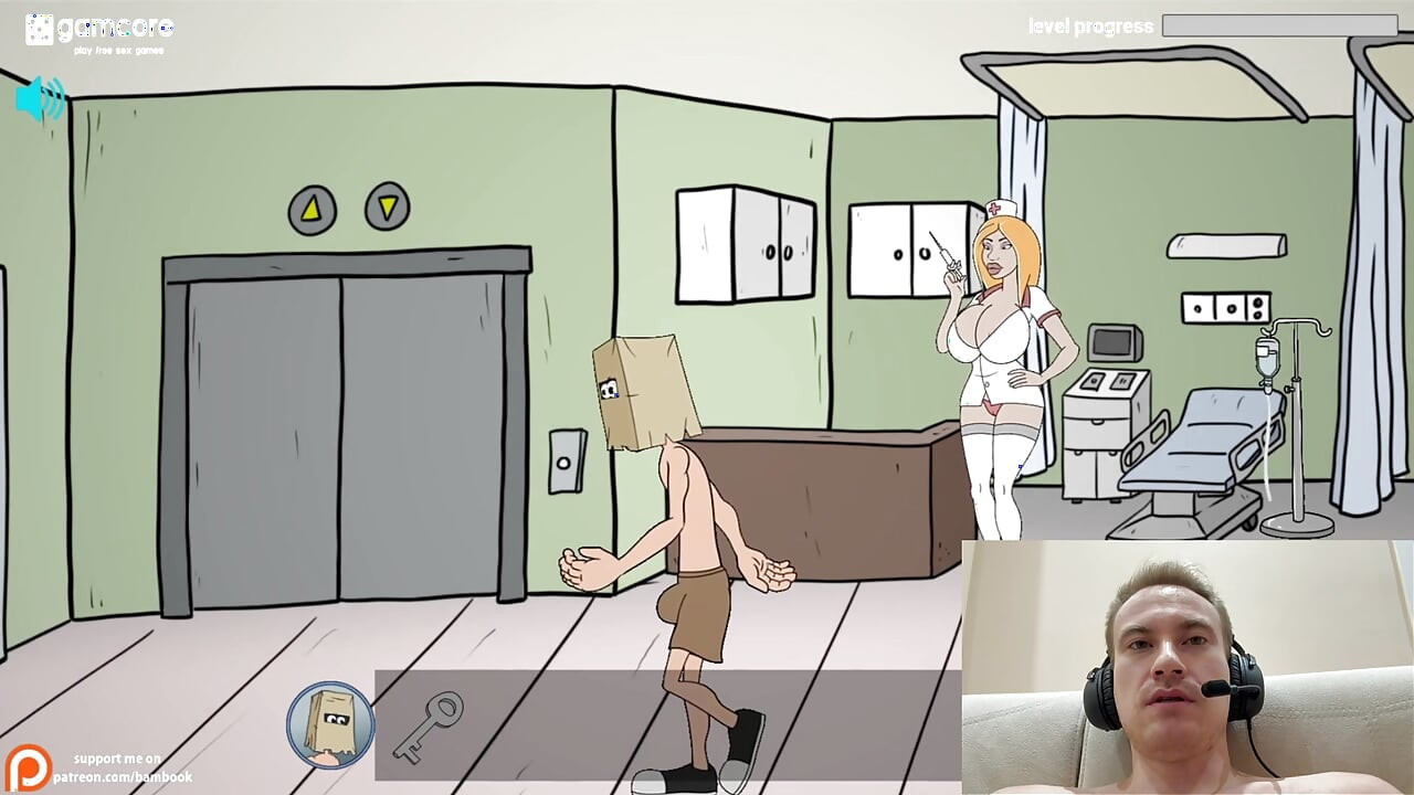 FuckerMen Hospital - Big Tits Nurse Sucks My Huge Cock  Adult Game Playthrough