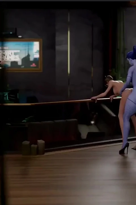 Wow Dark Elf Rides a Futa Dark Elf, Hard Futa Cock Widowmaker Deeply Cums Inside Tracer