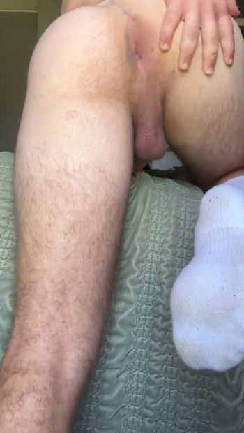 big butt showing his cock and ass