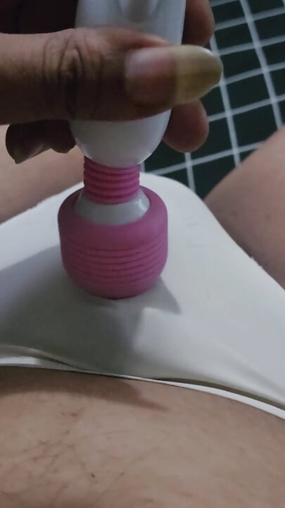 Großer cumshot