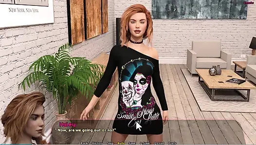 Haley hikayesi #11 - Haley Johannes'e banyoda ayakla muamele yaptı... Diane ve Johannes biraz zaman geçirdiler.