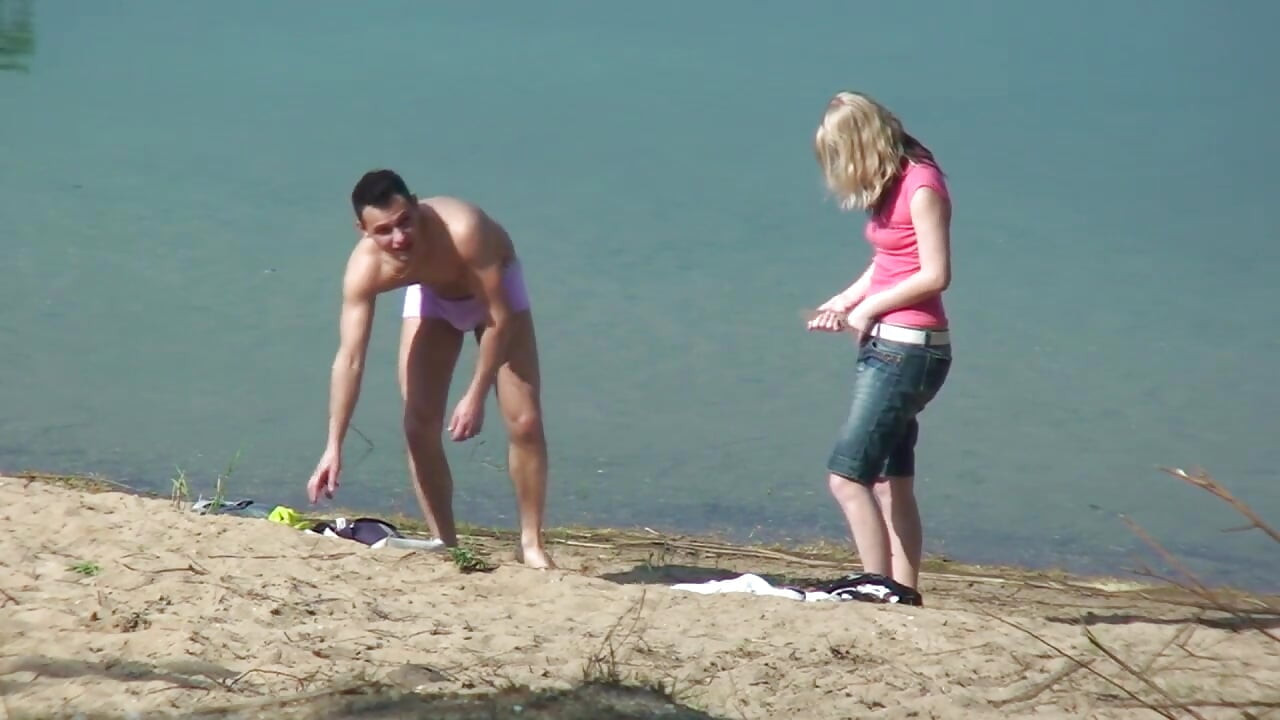 Little slut needs a big cock outdoor!