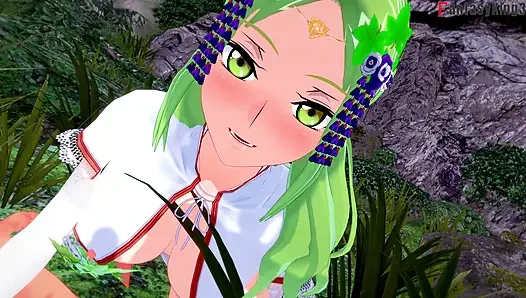 Goblins ficken zwei geile mädchen, Held rettet sie und wird mit wilder sex belohnt - lust lost kingdom 1