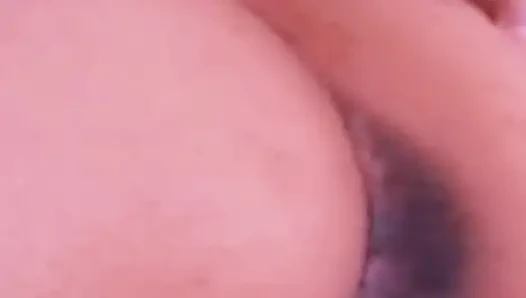 The schoolgirl escapes to jump on her teacher.