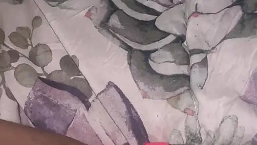 Watch me play with my fat black pussy