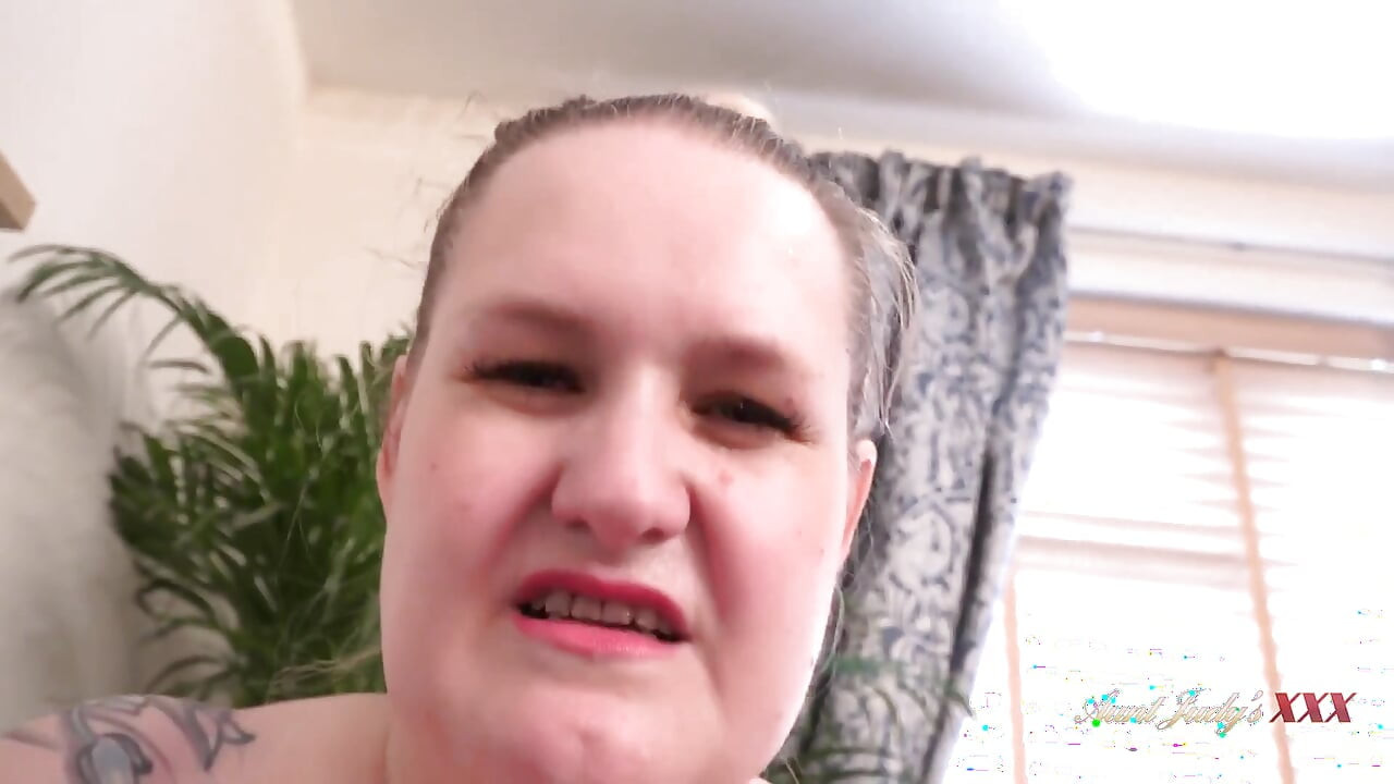AuntJudysXXX - Your Chubby Big Tit Stepmom Becky Catches You Watching Her Clean the House