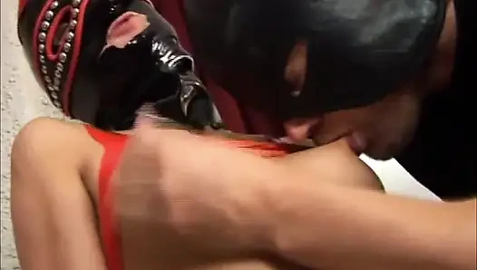 Fetish hot slut rides a big hard cock!