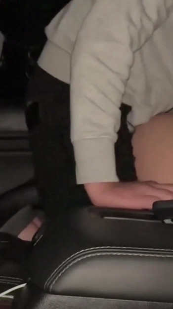 Emotional moment from "Sneaky Butt Sex in the Truck and Outside"