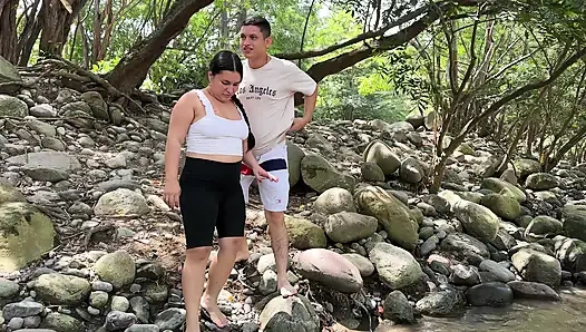 Mysterious Magic Goblin Makes Me Fuck My Fat Stepsister in Exchange for Letting Us Out of Her Magical River