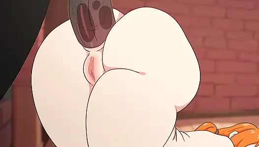 Steve in einem enderman-kostüm fickt alex! hentai (porno-anime-sex) 4K 2026