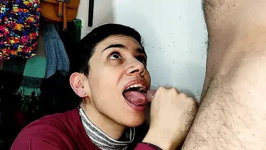 Şenlik! Oral seks ve ağzına boşalma, boşalma ve yutma