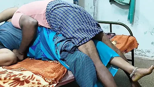 I was lying on the bed masturbating when suddenly Aunty came there and was shocked to see me.