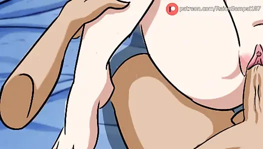 Kohaku dr. stone mengerang seperti pelacur saat dientot habis-habisan di ranjang