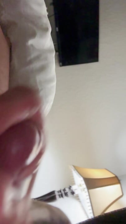After inserting I leak sticky cumm