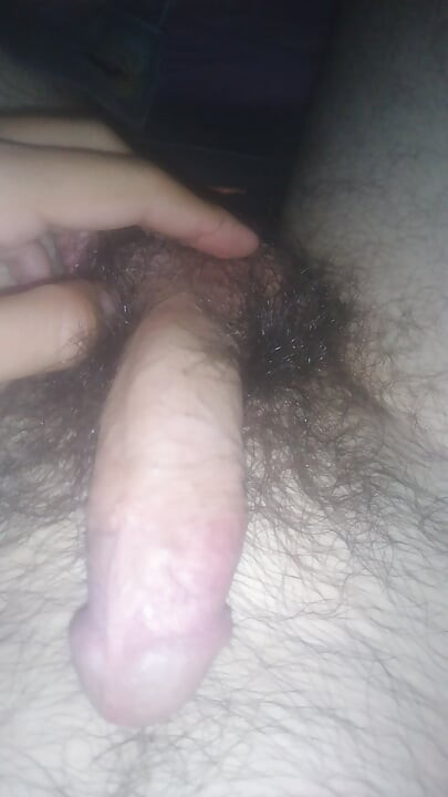 Playing with my penis