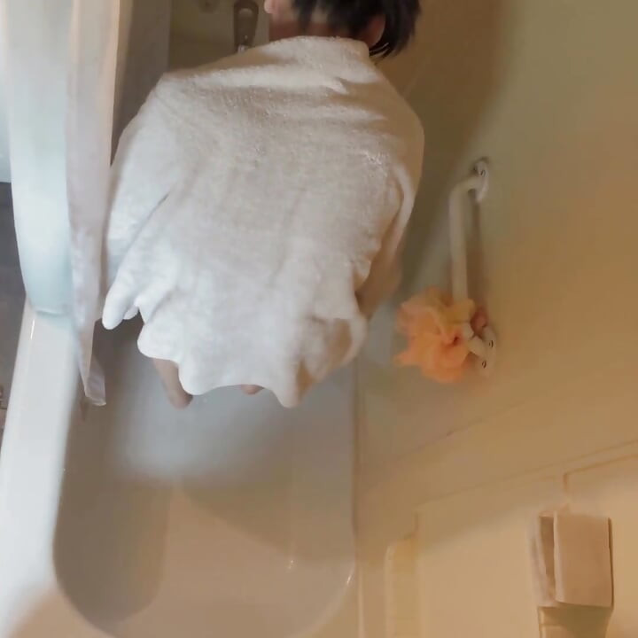 POV Hana in Shower Time POV Video