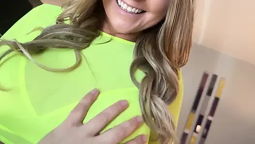 Brianna Brooks hayranını sert boşaltıyor - fanbangs bakış açısı 2026