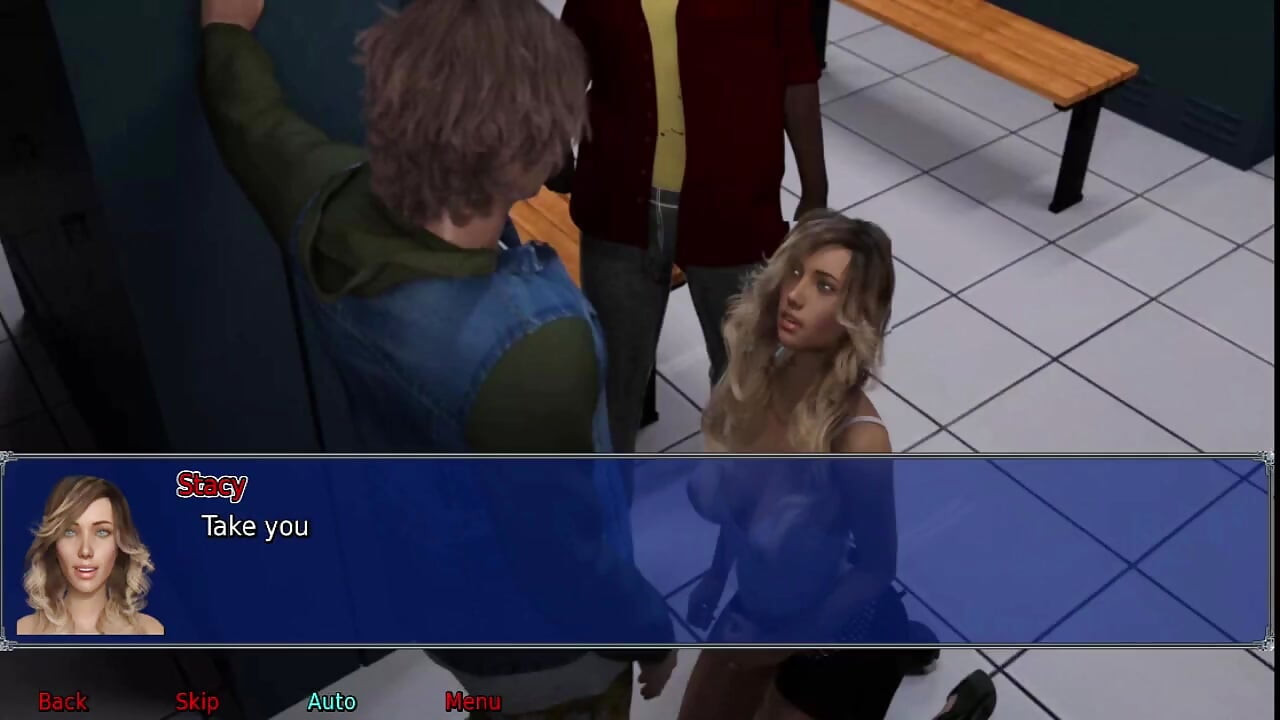 A esposa do escritório # 23 - Stacy brincou com seu novo brinquedo ... Marcus conseguiu um boquete de Stacy