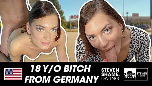 Teen Sub Babe Lisa enjoys a German dick! StevenShame.dating