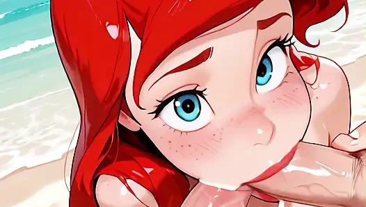 Little Mermaid Ariel gangbang Ai